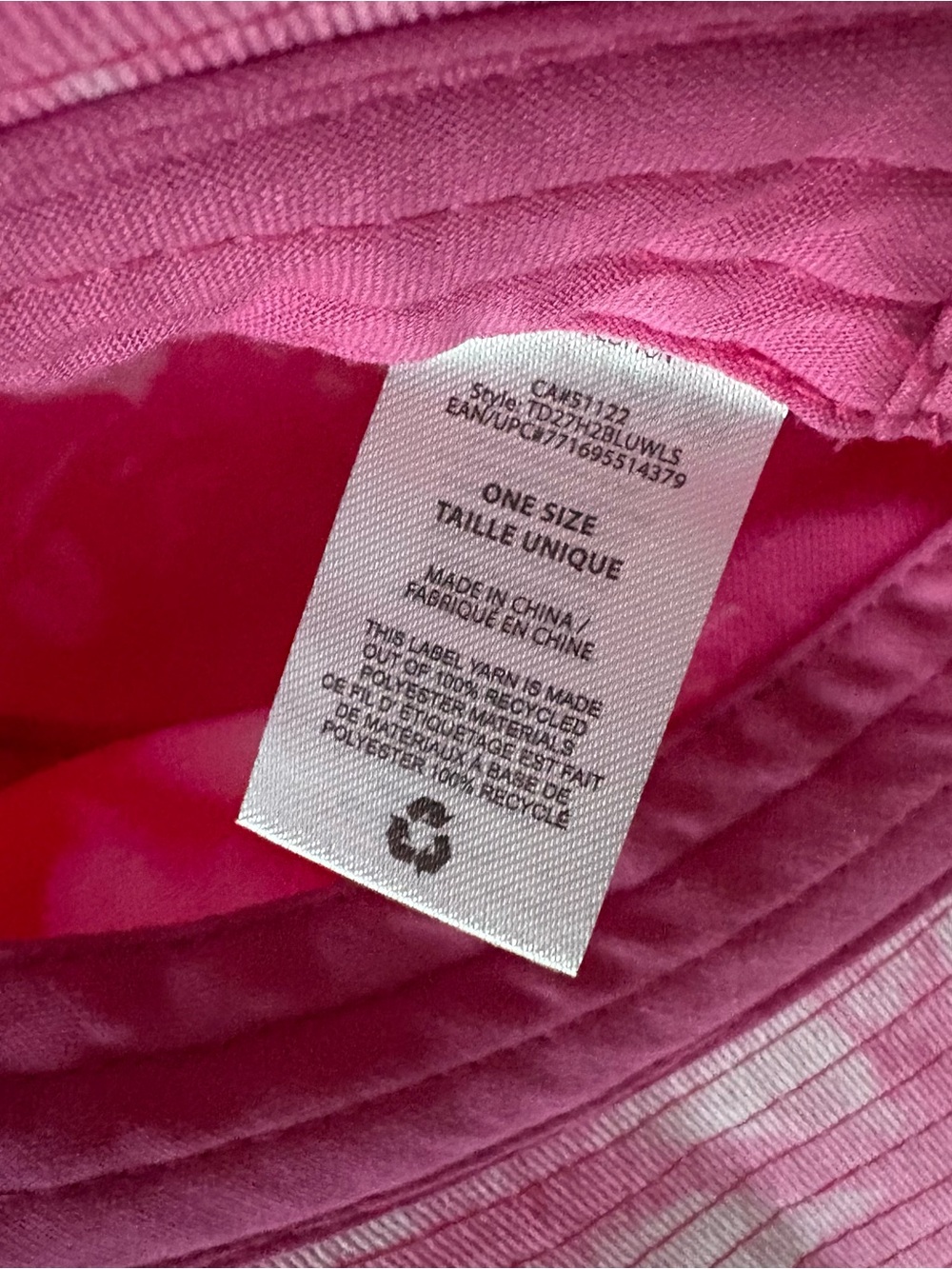 Pink Tie-Dye Bucket Hat 💕 - Picture 2 of 2